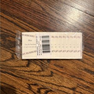Brand New 12 Units of Carded Burberry HER Samples Sealed 1.5 ml Each × 12